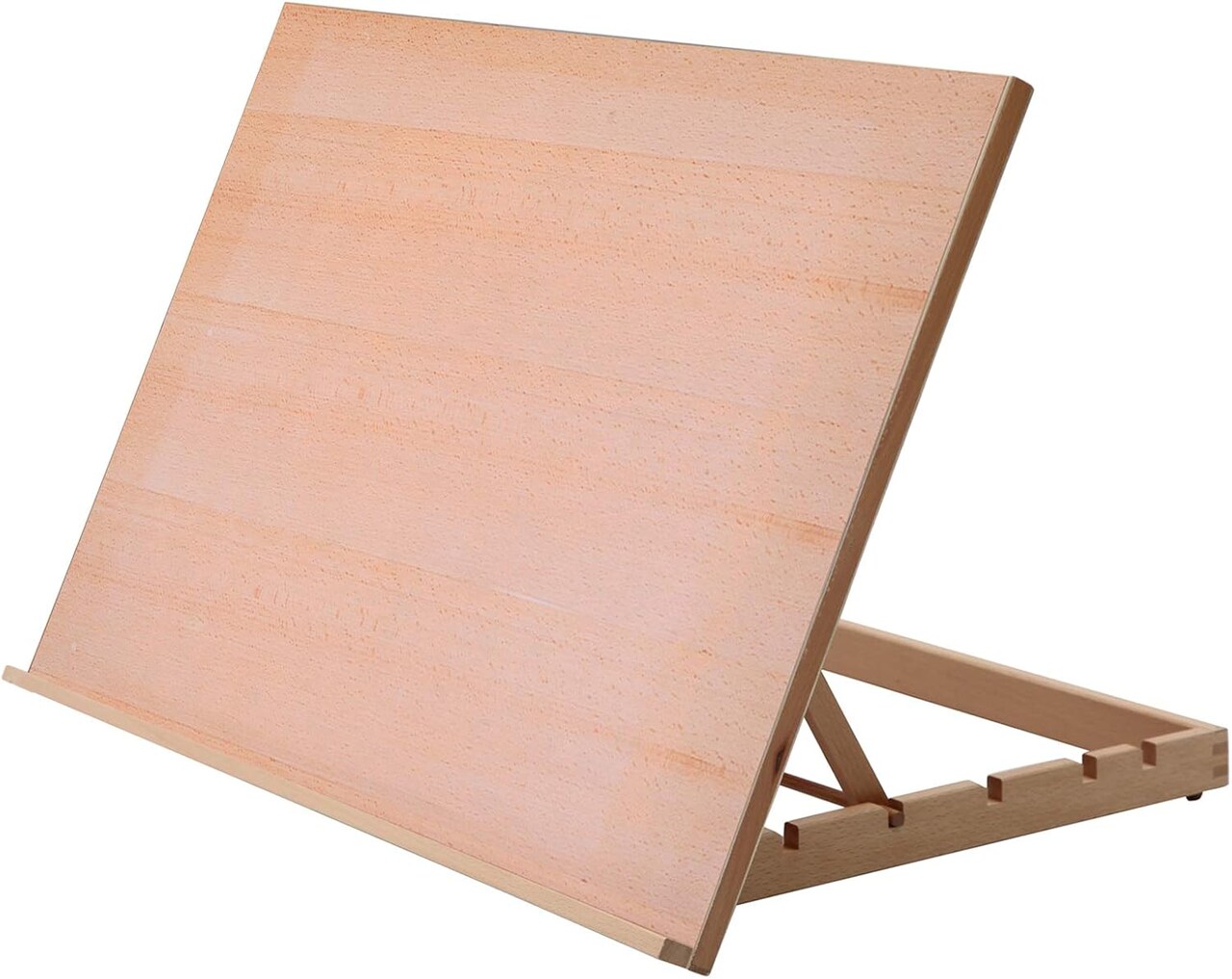 Extra Large 5-Position Wood Drafting Table Easel Drawing and Sketching Board, 29 1/2 Inches by 19 2/3 Inches